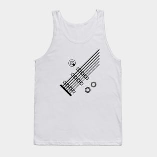 Six String Guitar Tank Top